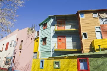 Fotobehang Caminito, La Boca district, Buenos Aires, Argentina © Toniflap