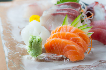 sashimi dish