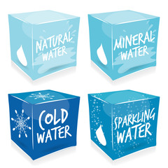 4 cube water