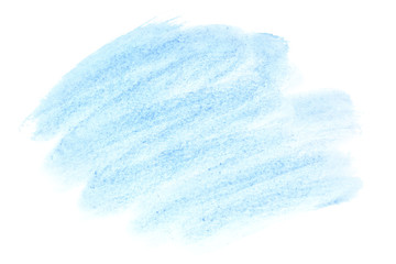 Light blue watercolor brush strokes