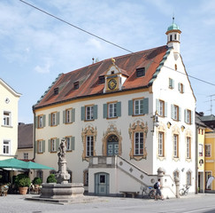 Obraz premium Altes Rathaus in Fürstenfeldbruck