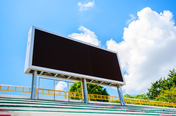 Fototapeta premium Stadium Score board