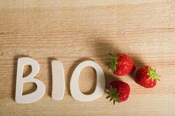 Bio-Erdbeeren