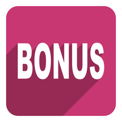 Fototapeta premium bonus flat icon
