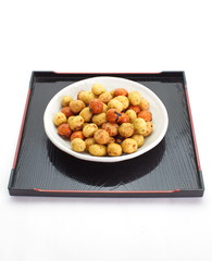 mame kichi japanese sweets beans with colored sugar coat