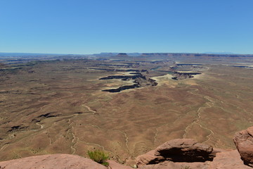 Canyon lands in Utah in April 2014