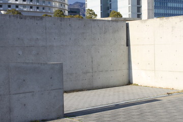 コンクリートの打ちっ放し