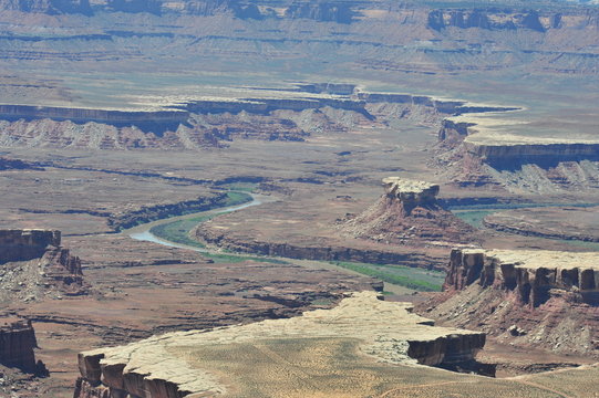 Canyon lands in Utah in April 2014