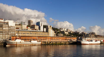 Vigo city port