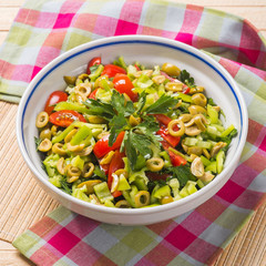 Fresh vegetable salad