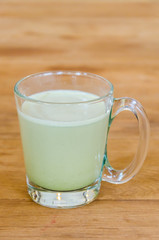 Green tea latte