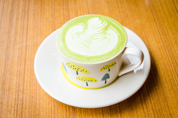 Green tea latte