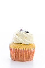 Cupcakes isolated on white background