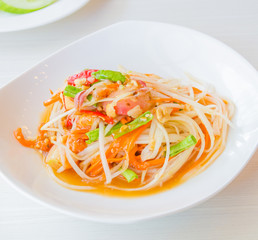 green papaya salad