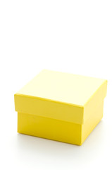 Yellow gift box