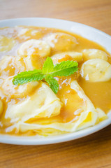 Crepe banana
