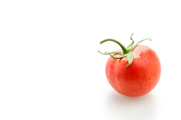 Tomato isolated on white