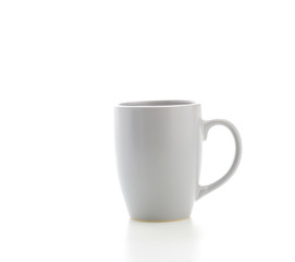Mug isolated on white