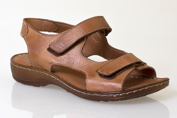 Womens brown fashion sandal
