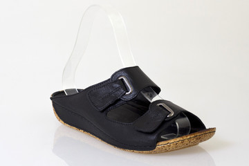 Womens black fashion sandal