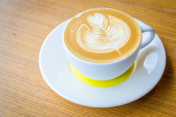 Latte coffee