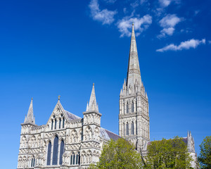 Fototapeta premium Salisbury Cathedral Wiltshire England UK