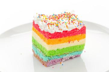Rainbow cake
