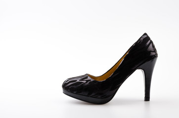 Women shoes isolated white background