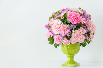 Bouquet in vase