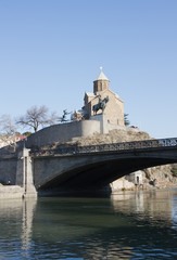 Metekhi and river © dragan1956