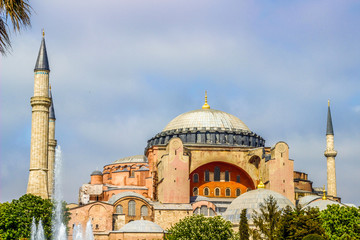 Fototapeta na wymiar Hagia Sophia. Istanbul. Turkey