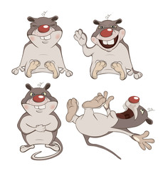 set of the hamsters cartoon