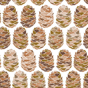 Cone seamless pattern