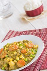 Hamburger Curry