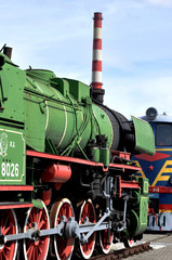 Fototapeta premium Engine pipe