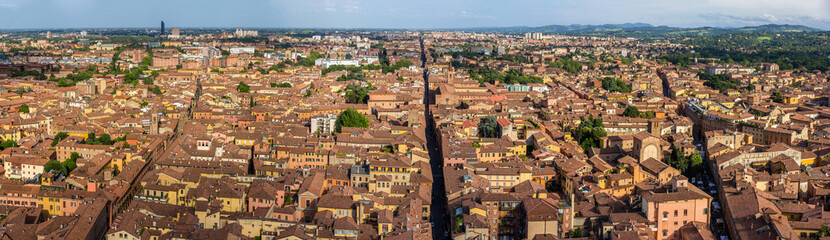 Fototapeta na wymiar Panorama of Bologna, Italy