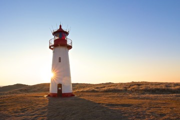 Backlit lighthouse 2