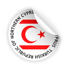 vector flag bent sticker