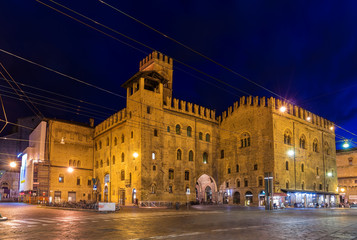 Fototapeta na wymiar Palazzo Re Enzo in Bologna, Italy