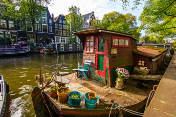 Foto op Canvas Amsterdam © Lukas Uher