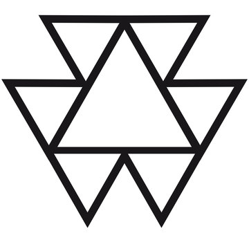 Dreieck Muster Design