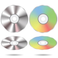 set of CD discs