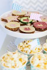 Snack and dessert table