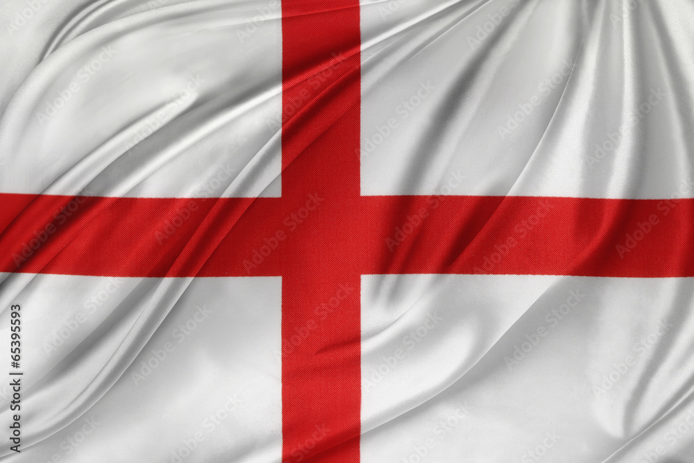 Wall mural St George's Cross. England flag