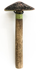 old hammer.