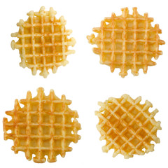 Crisp waffles