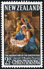 adoration of the shepherds (detail), Nicolas Poussin