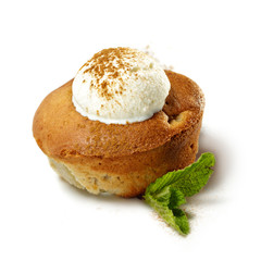 Dessert - Pear Charlotte with Ice Cream
