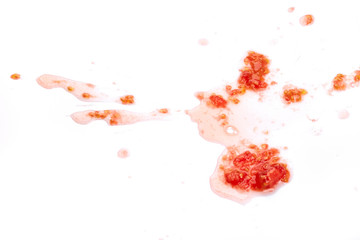 Obraz na płótnie Canvas Crushed tomato