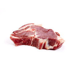 Raw steak